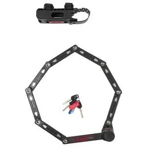 Comparateur de prix : Antivol velo pliable a cle l 95cm zefal k traz f16 noir avec support