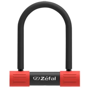 ZEFAL Antivol en U K-Traz U13 S Noir avec support, Acier 13 mm, 140x90 mm, 3 clés incluses pas cher