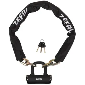 Comparateur de prix : ZEFAL Antivol velo chaine a cle k-traz m18 diam 10mm noir 1.10m avec 3 cles