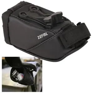 Comparateur de prix : Zéfal Housse à la tige de selle Zefal Iron Pack 2 S-TF - Noir - Vélo loisir
