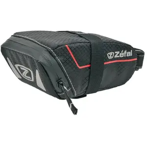 Comparateur de prix : Sacoche de selle velo zefal zlight pack xs 0,3l noir-gris fixation velcro