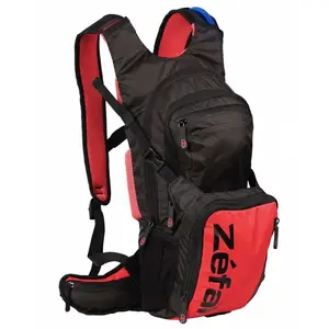 Sac hydratation zefal z hydro enduro   1 poche a eau 3 l rouge   noirVendu paramazon