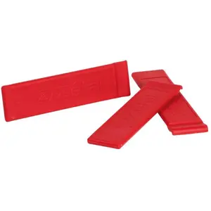 ZEFAL Demonte pneu velo zelal zlevers incassable rouge (blister jeu de 3) pas cher