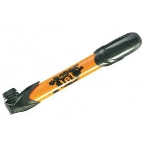Zefal Pompe mini route/vtt mini jet 6 bars vp/vs orange l230mm pas cher