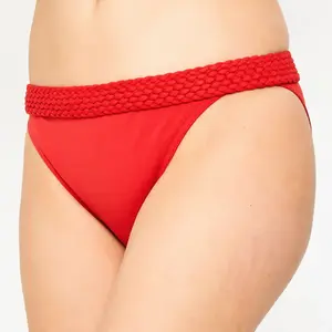 Iodus - Bas de maillot de bain Boléro rouge 42 pas cher