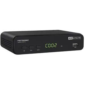Comparateur de prix : METRONIC 441701 Décodeur TNT 4K Ultra HD UHD-S1 avec Port USB