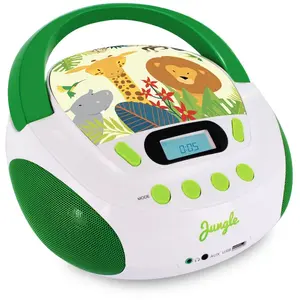 Metronic 477144 Lecteur de CD Lecteur CD portable Vert, Blanc pas cher