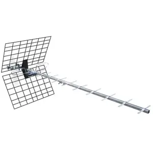 Antenne TV TNT Extérieure HD4K – Trinappe 13,5 DBi – Filtre 4G LTE – DVB-T/DVB-T2