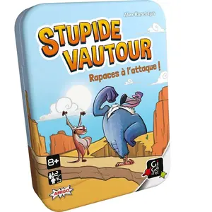 Gigamic Stupide Vautour - Jeu de cartes en boîte métallique pour toute la famille - Neuf pas cher