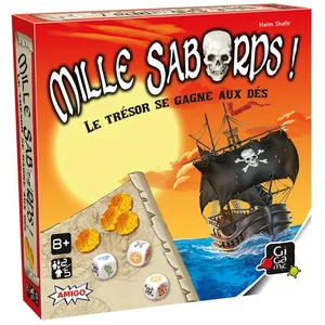 Comparateur de prix : Gigamic - AMZMI - Jeu de Dés - Mille Sabords
