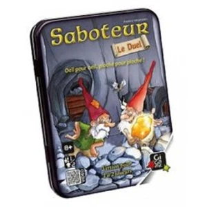 GIGAMIC- Jeu de Cartes-Saboteur : Le Duel, AMSLD, 8 ans to 99 ans, D'or pas cher