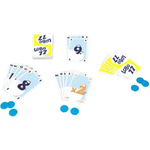 GIGAMIC- Jeu de Cartes-Lobo 77, 8 ans to 99 ans,AMLOBO, Jaune pas cher