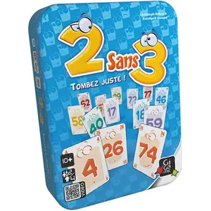 Jeu de société - GIGAMIC - 2 sans 3 - Jeu d'ambiance - Enfant - 25 min pas cher