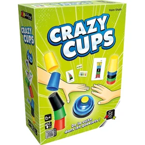 Comparateur de prix : Jeu de société - GIGAMIC - Crazy Cups - Rapidité et repérage - À partir de 6 ans