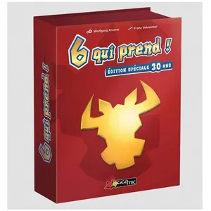 Gigamic Jeu de société SIX QUI PREND Anniversaire - Amigo Jeu de société - AAMSIXQ pas cher