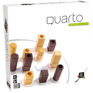 Comparateur de prix : Jeu de société Quarto GIGAMIC - Jeu de réflexion et stratégie - À partir de 8 ans