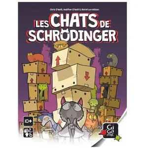 Jeu d’ambiance Gigamic Les Chats de Schrödinger pas cher
