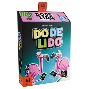 Jeu D'ambiance Gigamic Carton Teal/pink Dodelido 115x35x160 Mm Gigamic pas cher