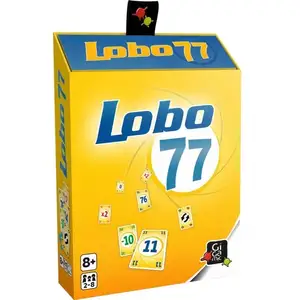 GIGAMIC- Jeu de Cartes-Lobo 77, 8 ans to 99 ans,AMLOBO, Jaune pas cher