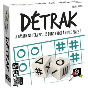 Jeu de dés Detrak - GIGAMIC - Garçon et Fille - À partir de 8 ans pas cher