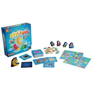 Gigamic Syllabus - Un Jeu pour la Maternelle - Dès 4 Ans, Bleu, Rouge, Vert, Jaune pas cher