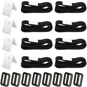 Kit De Fixation Pour Bache Piscine, Sangle De Bâche À Bulle, Sangle Et... pas cher