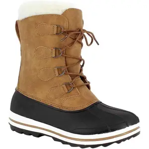 Kimberfeel Beker - Bottes après-ski beige 43 pas cher