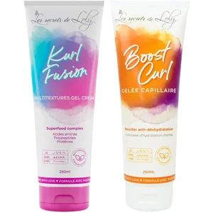 Duo de coiffants pour cheveux multitexturés - Les Secrets de Loly pas cher