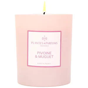 Plantes & Parfums - Pivoine & Muguet Bougies 180 g unisex pas cher