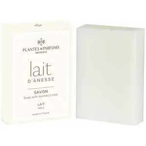 Plantes & Parfums - Lait d'Ânesse parfum Lait Savon 100 g unisex pas cher