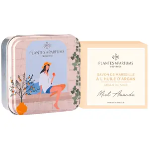 Plantes & Parfums - Sur les Marches avec savon Miel Amande Savon 100 g... pas cher