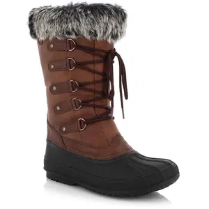 Bottes hiver Kimberfeel Nora (Marron) Femme pas cher