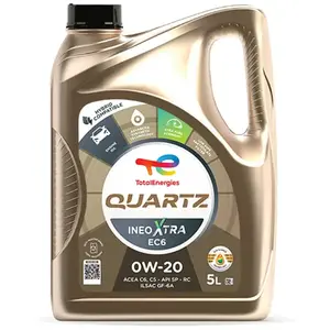 Comparateur de prix : Totalenergies Huile Moteur Total Quartz Inéo Xtra Ec6 0w20 C5/c6 Essence/diesel 5l