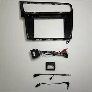 Comparateur de prix : Kit Interface Et Faisceaux Pour Volkswagen Golf 7 2013-2018 Noir Laque