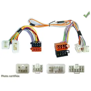 Comparateur de prix : ADNAUTO Faisceau D'adaptation Kit Mains-libres Pour Toyota / Daihatsu / Lexus