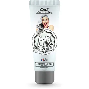 Comparateur de prix : Hairgum Crème Colorante Sixty's Color - Blanc Hairgum 60ml