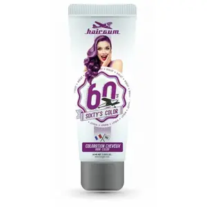 Comparateur de prix : Hairgum Crème Colorante Sixty's Color - Violet Hairgum 60ml