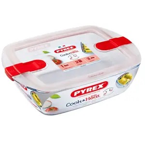 Comparateur de prix : Boîte alimentaire PYREX cook & heat rectangulaire 23x15 cm Pyrex