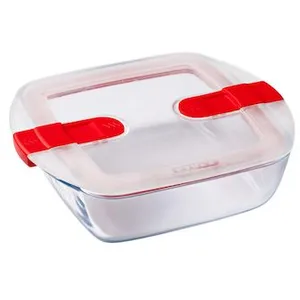Pyrex 466A000 Cocotte, Borosilicaatglas, Transparant