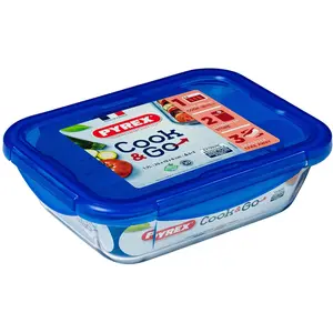Comparateur de prix : Pyrex Boîte hermétique PYREX cook & go rectangualaire 1.70L 25x18 cm