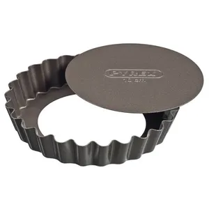 Comparateur de prix : Pyrex - Asimetria - Set de 4 Tartelettes en Métal Anti-Adhésif Ø 10 cm
