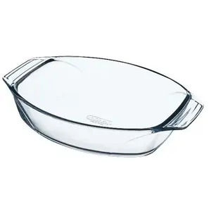 Pyrex - Irresistible - Plat à Four Ovale en Verre 39x27 cm pas cher