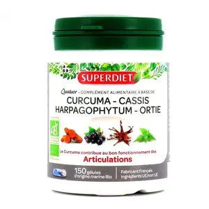 Comparateur de prix : Super Diet Super Diet Quatuor Articulations 150 Gélules