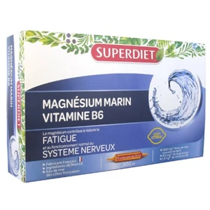 Comparateur de prix : Super Diet Magnes Marin Vit B6 20 Amp X 15 Ml