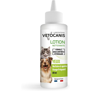 Comparateur de prix : VETOCANIS Lotion pour les yeux - Pour chien et chat
