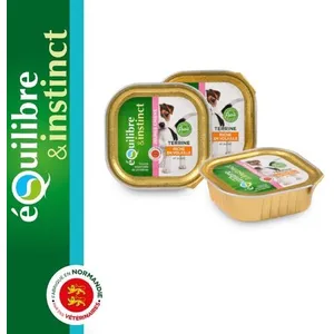 Barquette Chiot Équilibre & Instinct Volaille 150 gr pas cher
