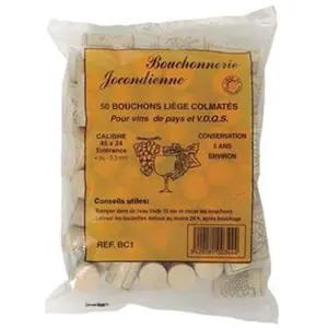 Bouchonnerie jocondienne bouchon(50)liege colmate 38x24*4/6mois*s pas cher
