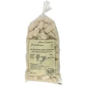 Comparateur de prix : BOUCHONNERIE JOCONDI Bouchon cylindrique en liège colmaté - 38x24 mm