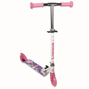 Patinette 2 Roues - Rose - Freegun Multicolore pas cher