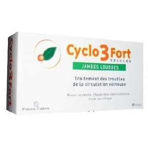 PIERRE FABRE Cyclo 3 Fort 60 Gélules pas cher